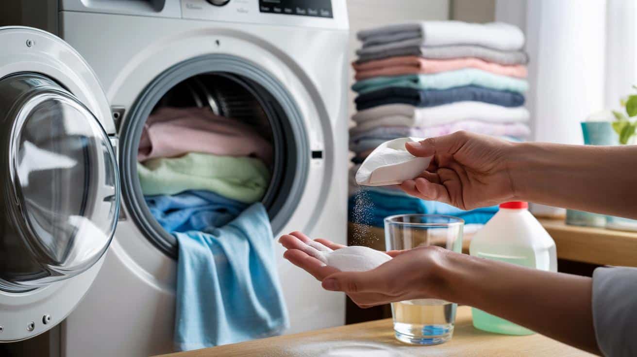 Prosty trik przy każdym praniu, który eliminuje smugi po proszku i żelu