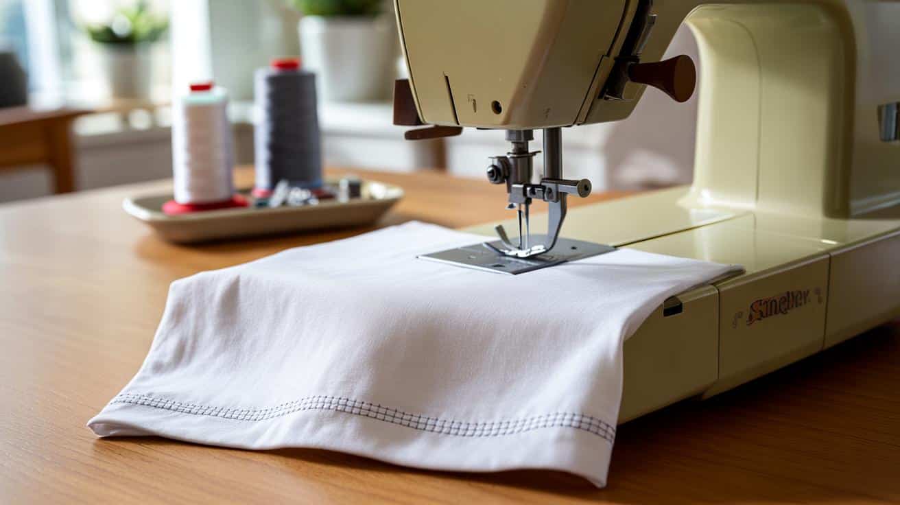 Prosty trik z domową maszyną, dzięki któremu dół T‑shirtu wygląda jak ze sklepu