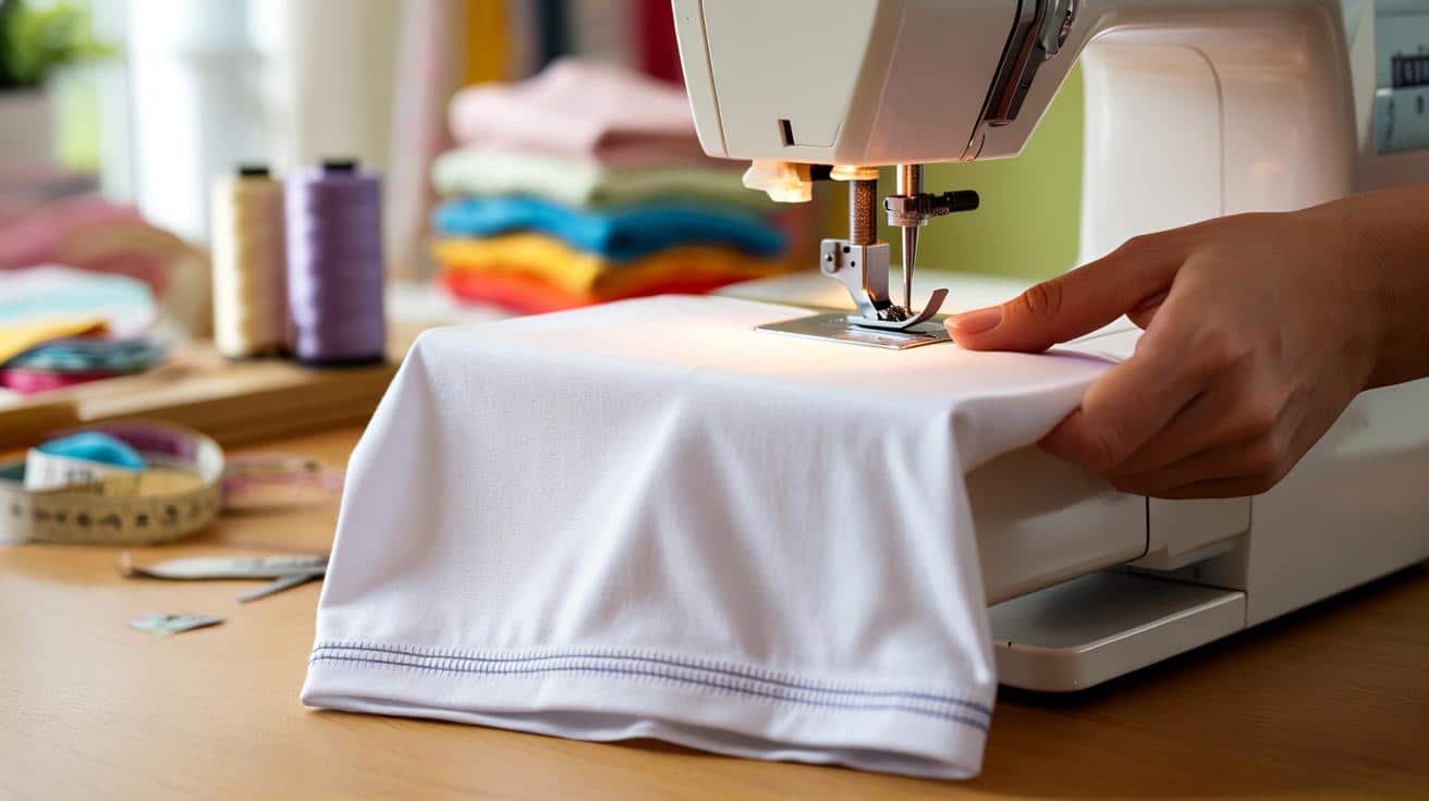 Prosty trik z domową maszyną, dzięki któremu t‑shirt wygląda jak ze sklepu