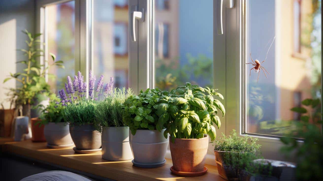 Prosty trik z doniczkami na parapecie, który zatrzyma pająki przed oknem