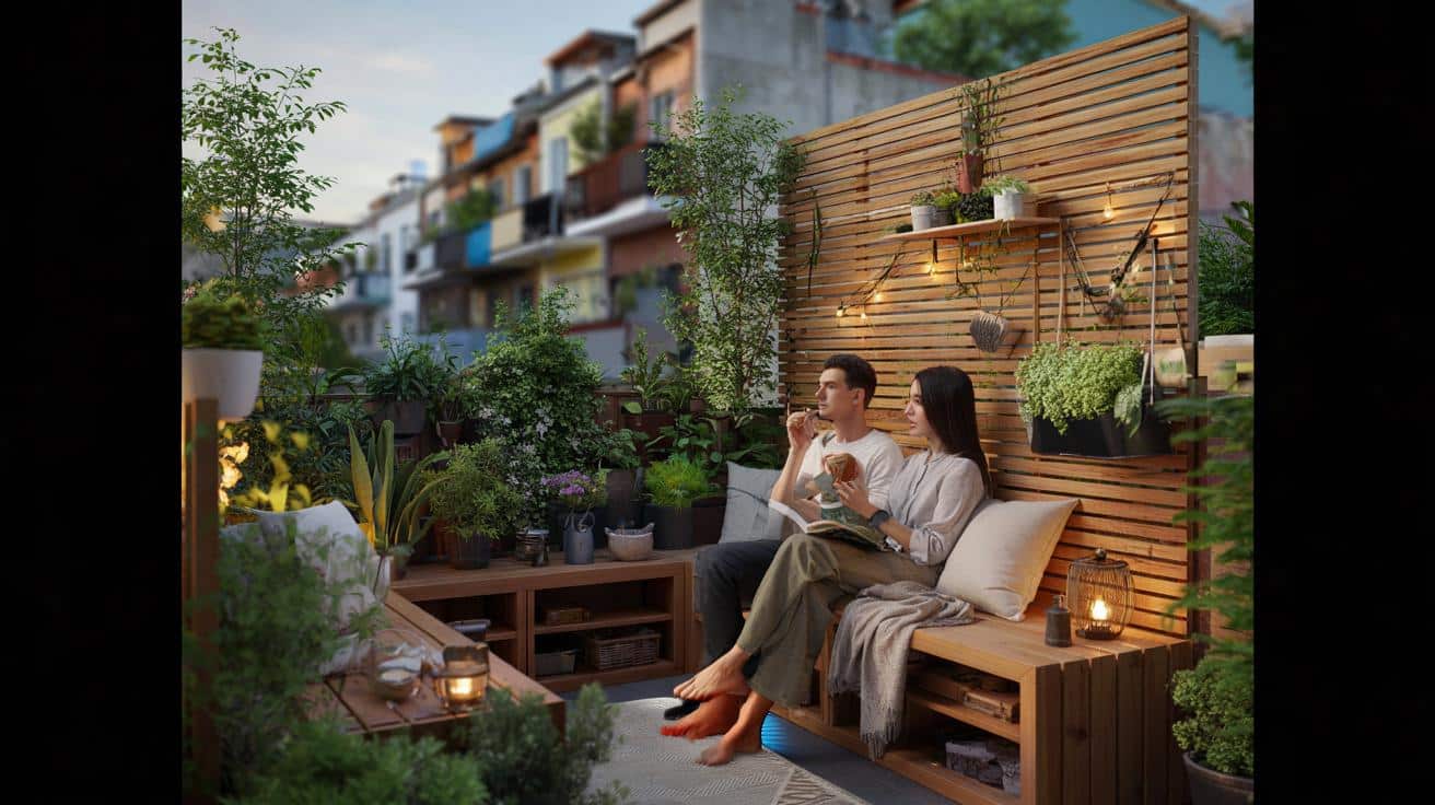 Prosty trik z IKEA, który zamienia mały ogródek w prytną oazę