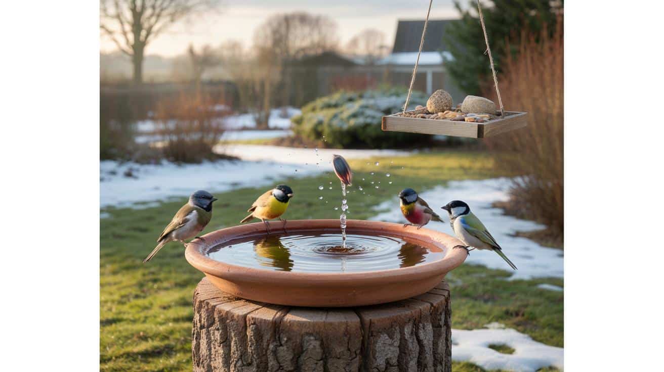 Prosty trik z miseczką, który w kilka dni przyciąga ptaki do ogrodu
