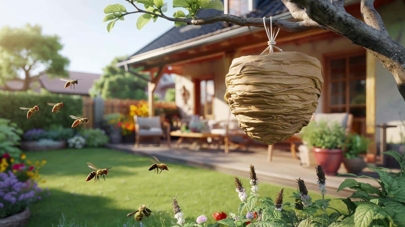 Prosty trik z papierową torbą odstrasza szerszenie z ogrodu na całe lato