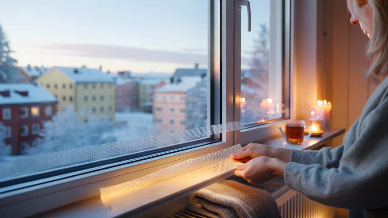 Prosty trik ze Skandynawii: jak okleić okna, żeby nie ciągnęło chłodem