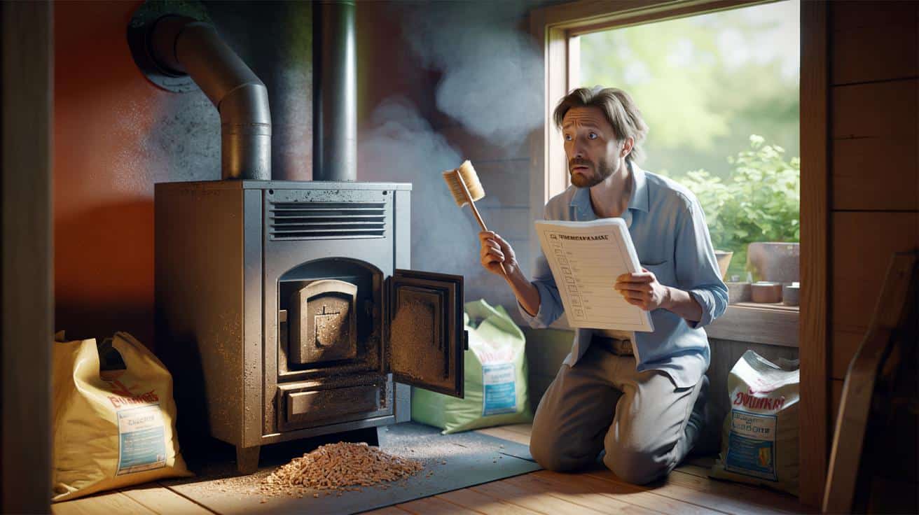 Przegapiłem ten jeden wiosenny rytuał. Mój piec na pellet szybko się zemścił