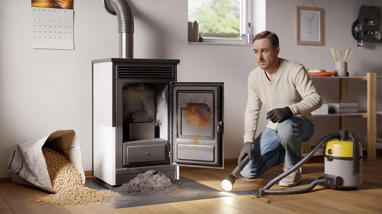 Przegapiłem ten wiosenny rytuał. Mój piec na pellet szybko mnie „ukarł”