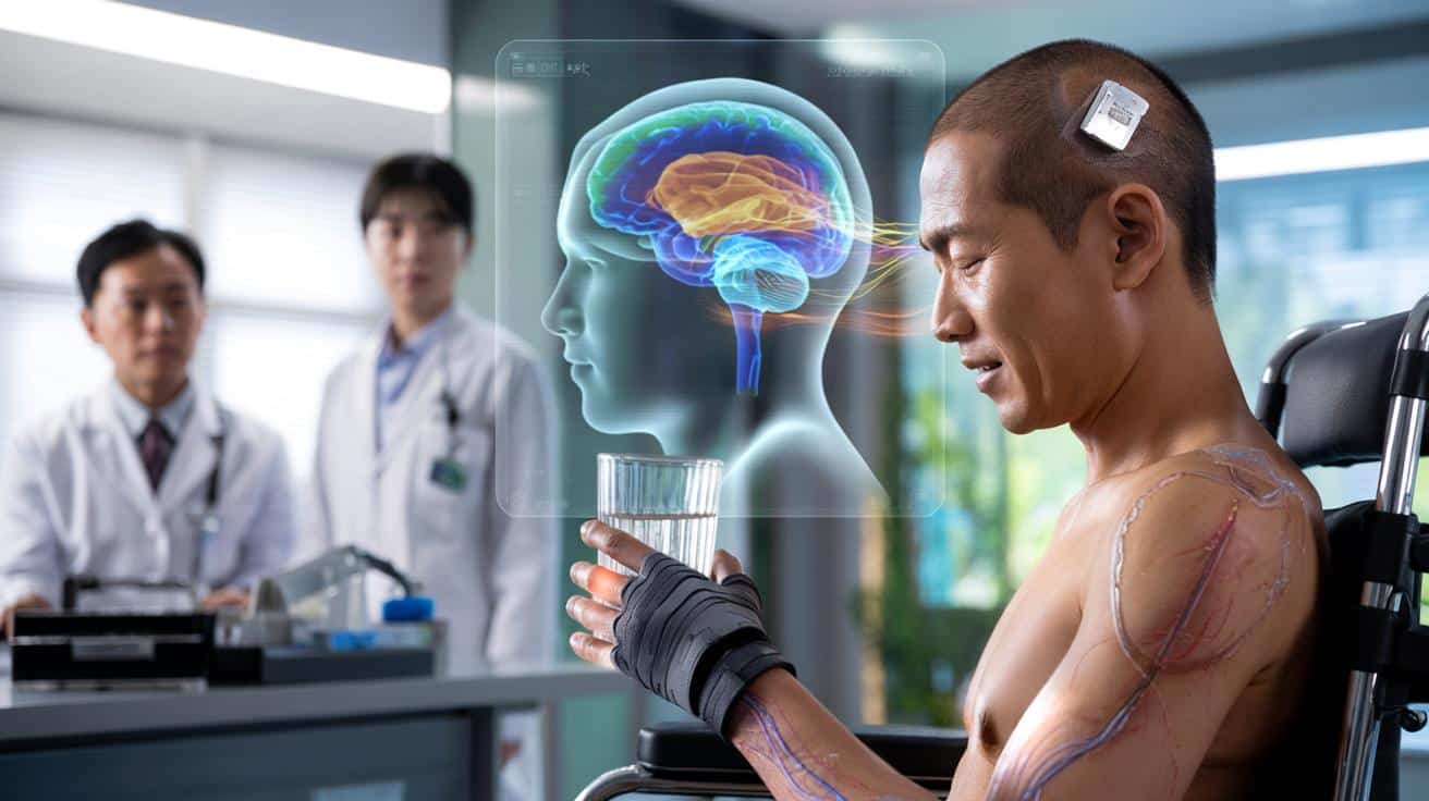 Przełom w Chinach: pierwszy na świecie komercyjny implant mózgu dla osób sparaliżowanych