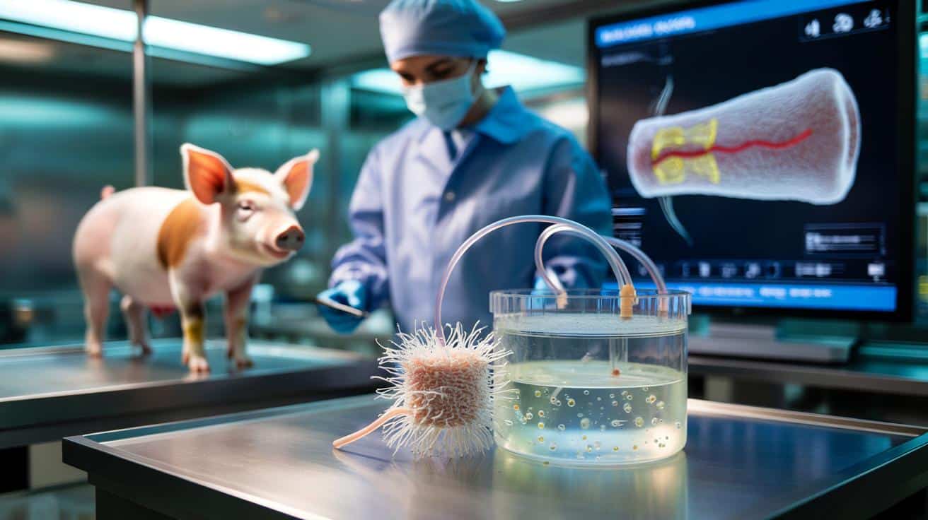 Przełom w medycynie: hodowla i udana przeszczep oskrzeli przełyku u świń