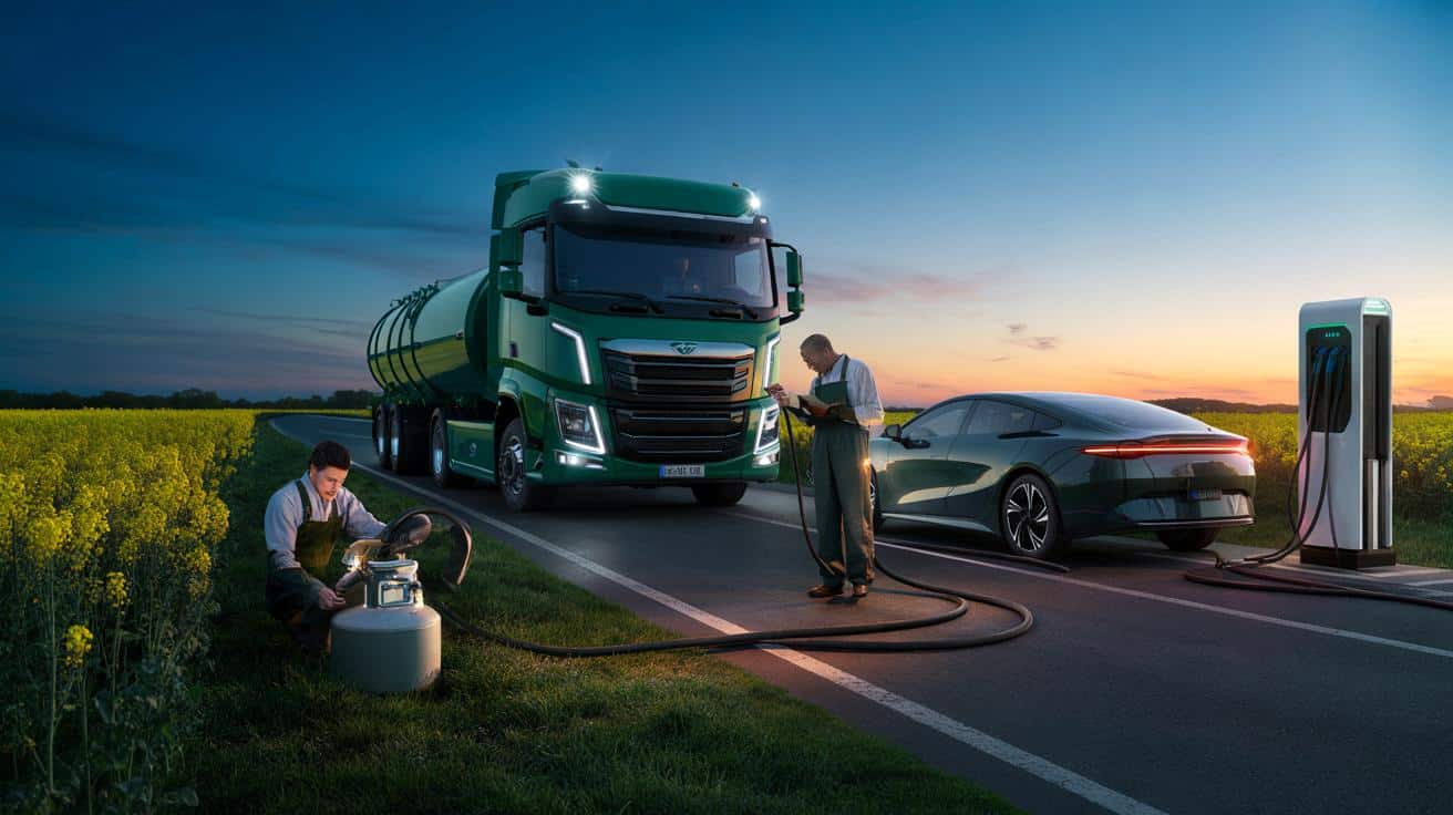 Przełom w silnikach Diesla: olej rzepakowy zagrozi elektrykom?