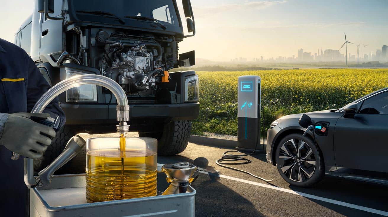 Przełom w silnikach wysokoprężnych: olej rzepakowy kontra auta elektryczne