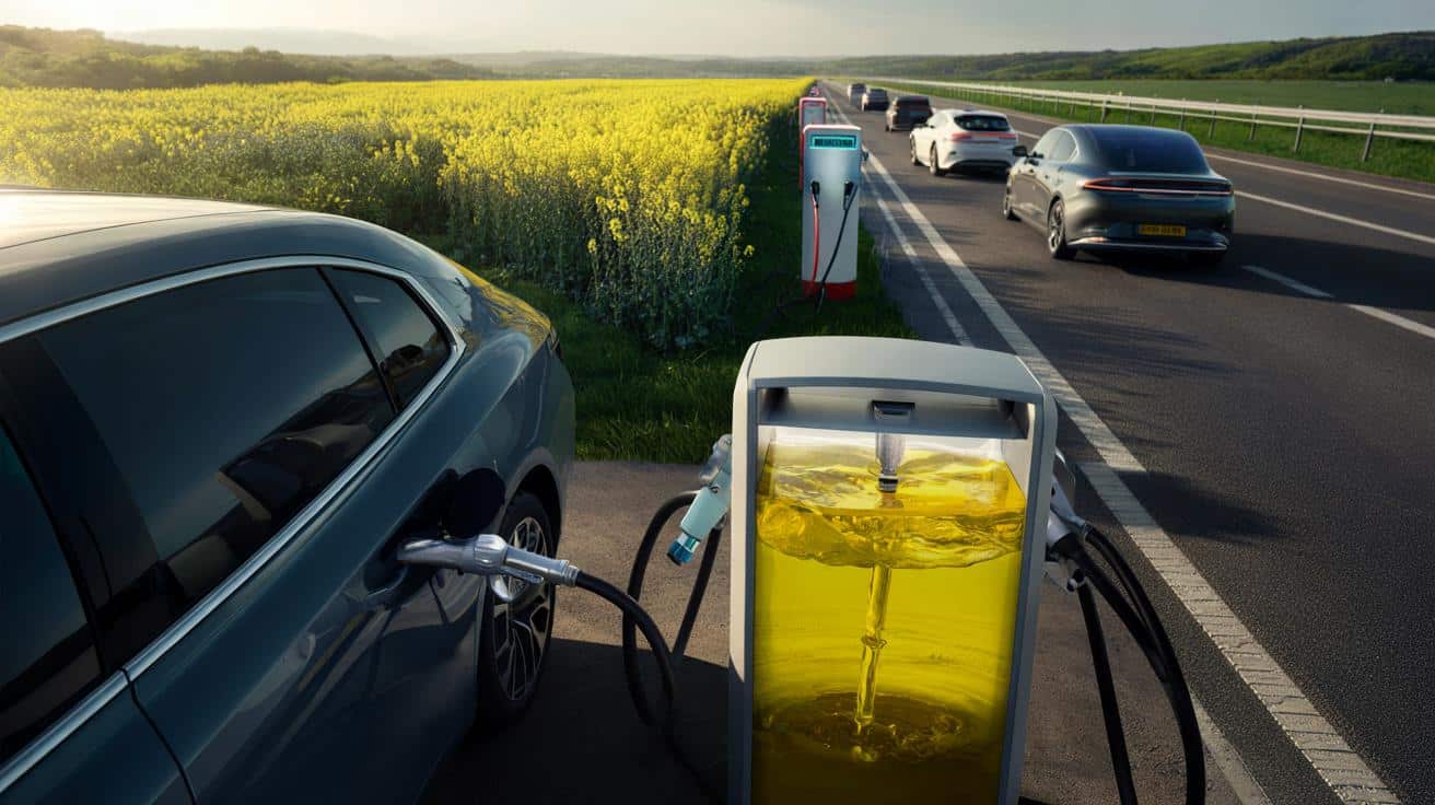Przełomowy Diesel na oleju rzepakowym. Czy elektryki mają się czego bać?