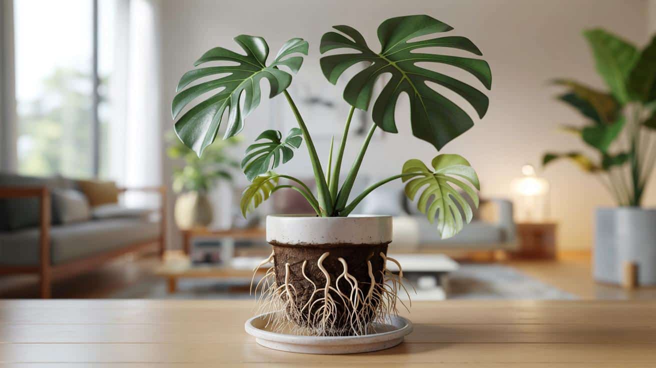 Przesadzasz monsterę za późno? Ten prosty sygnał zdradzi idealny moment