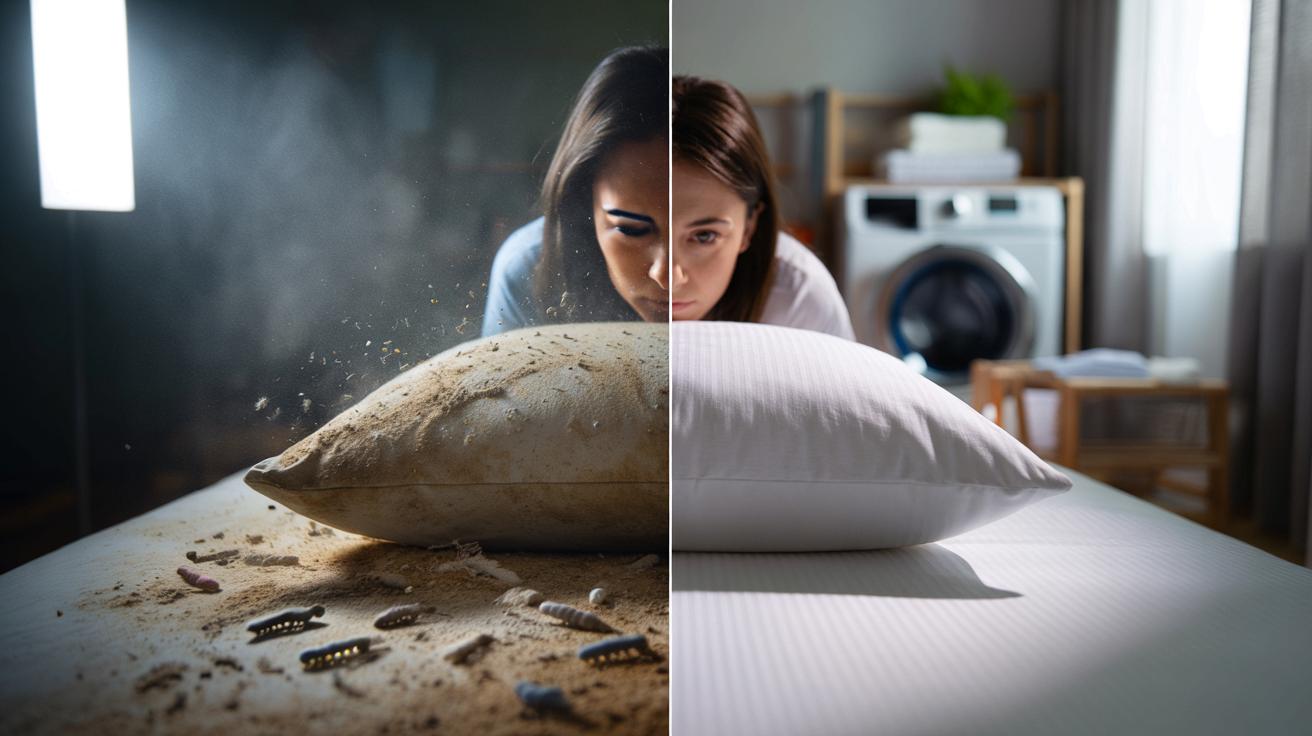 Przestajesz spać na poduszce, tylko na siedlisku zarazków? Ten błąd w praniu robi całą różnicę