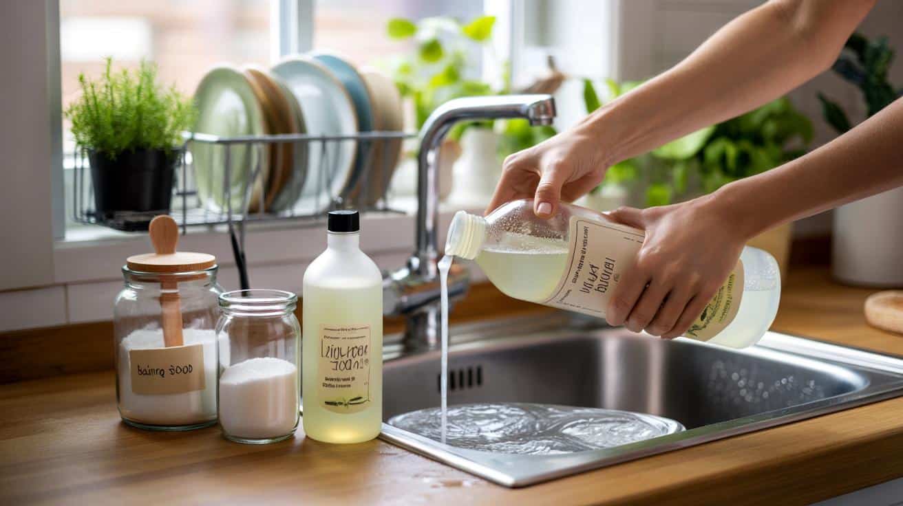 Przestałam kupować płyn do naczyń. Ten prosty trik z 3 składników robi robotę