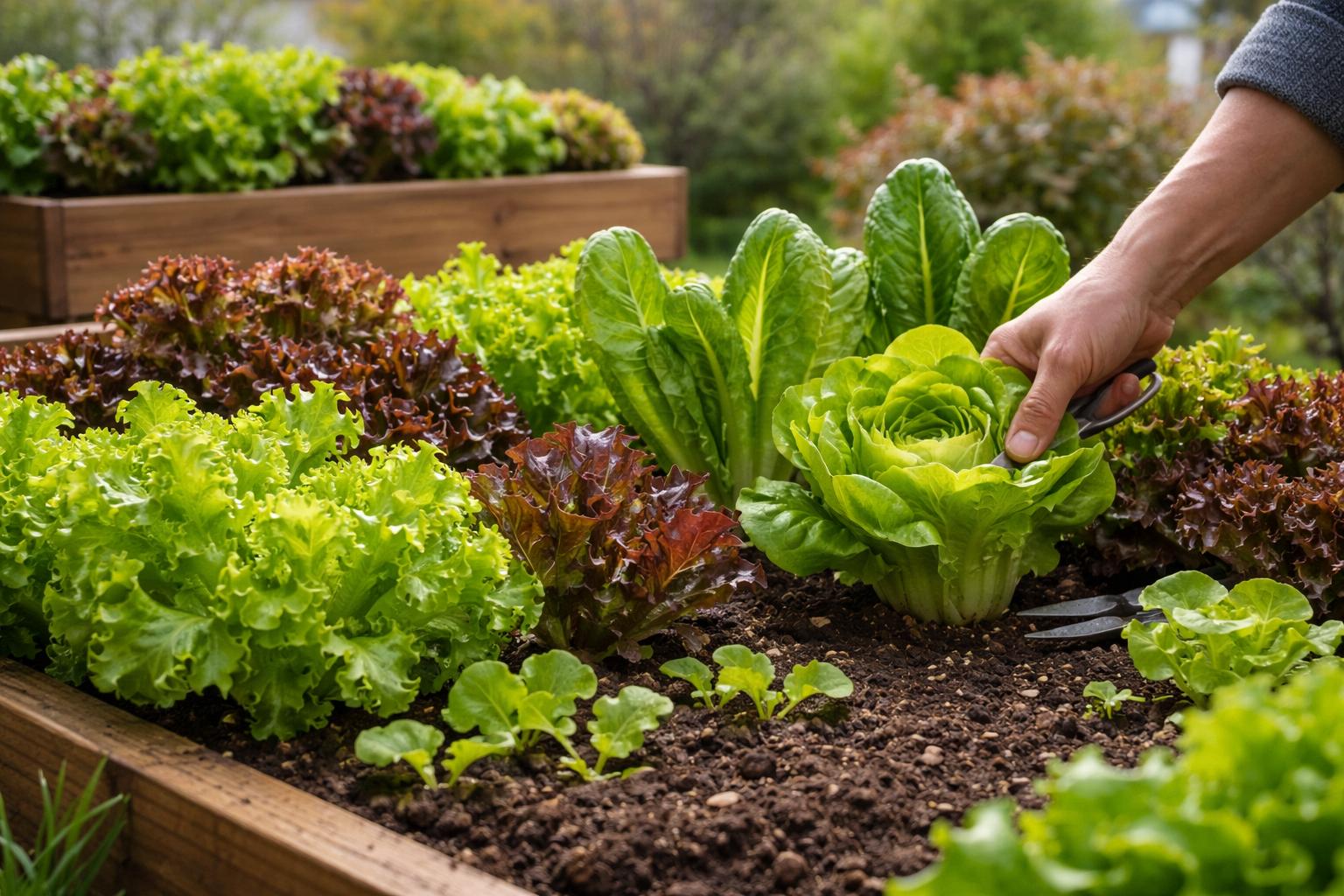 Przestałam kupować sałatę: sieję te szybkie odmiany na początku kwietnia