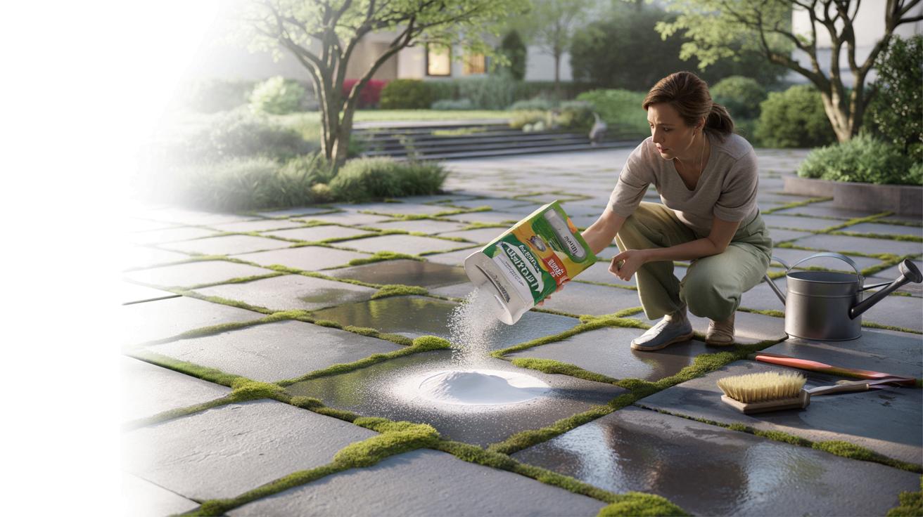 Przestałam polewać taras wrzątkiem. Ten prosty trik z ogrodnika działa lepiej