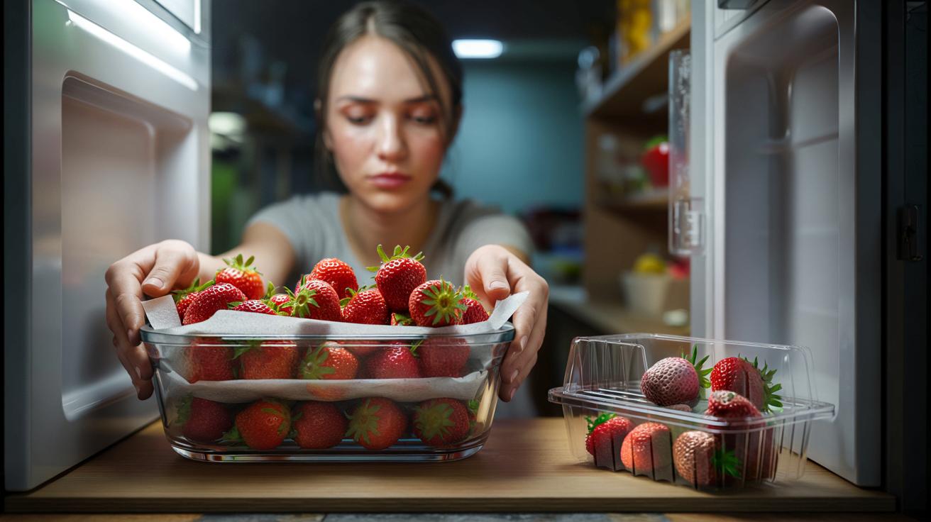 Przestałam trzymać truskawki w lodówce. Prosty trik, dzięki któremu nie gniją po jednym dniu