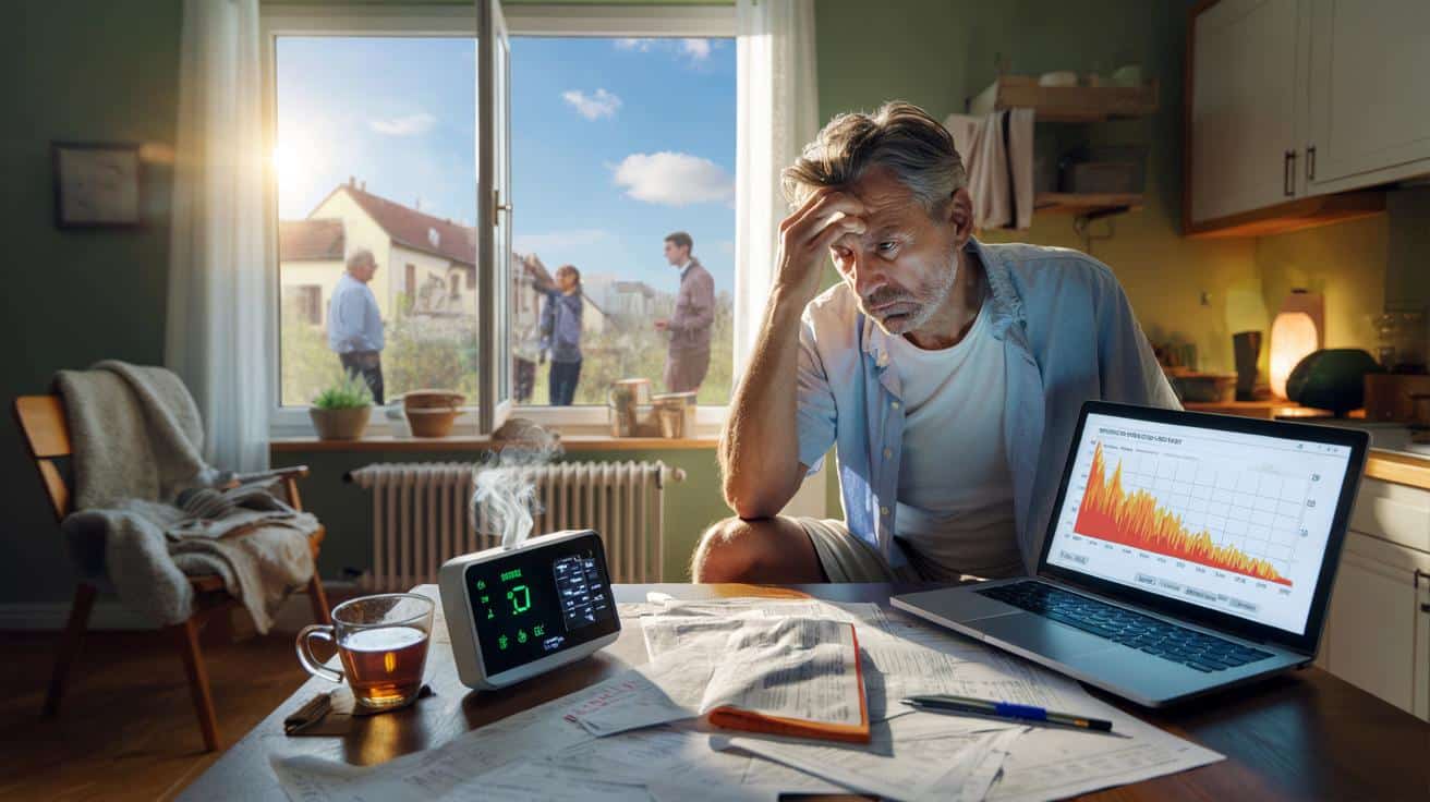 Przestałem grzać, gdy tylko wyszło słońce. Rachunki wybuchły