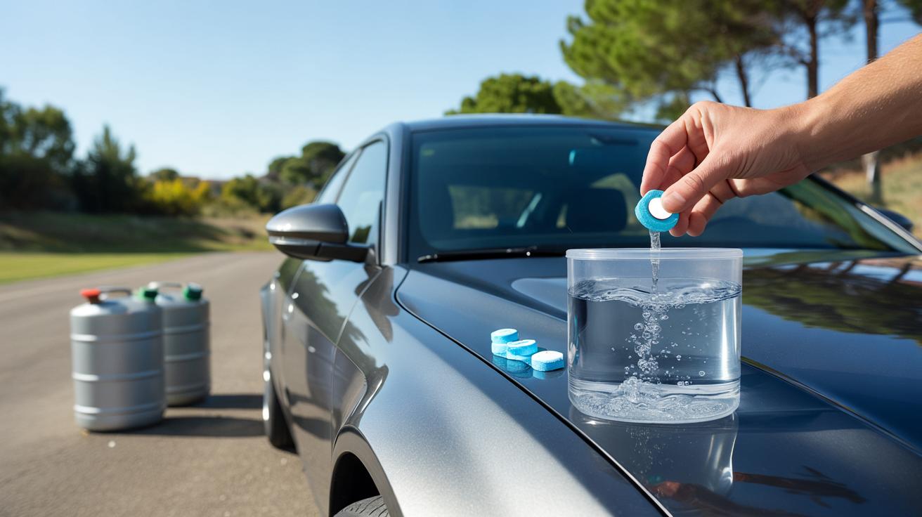 Przestałem kupować płyn do spryskiwaczy. 5 litrów robię za grosze
