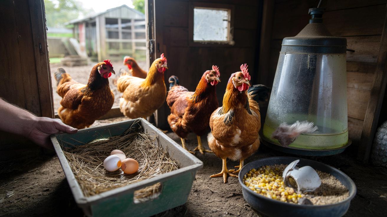 Przestały znosić jajka? 9 codziennych błędów w kurniku, które cicho wykańczają kury