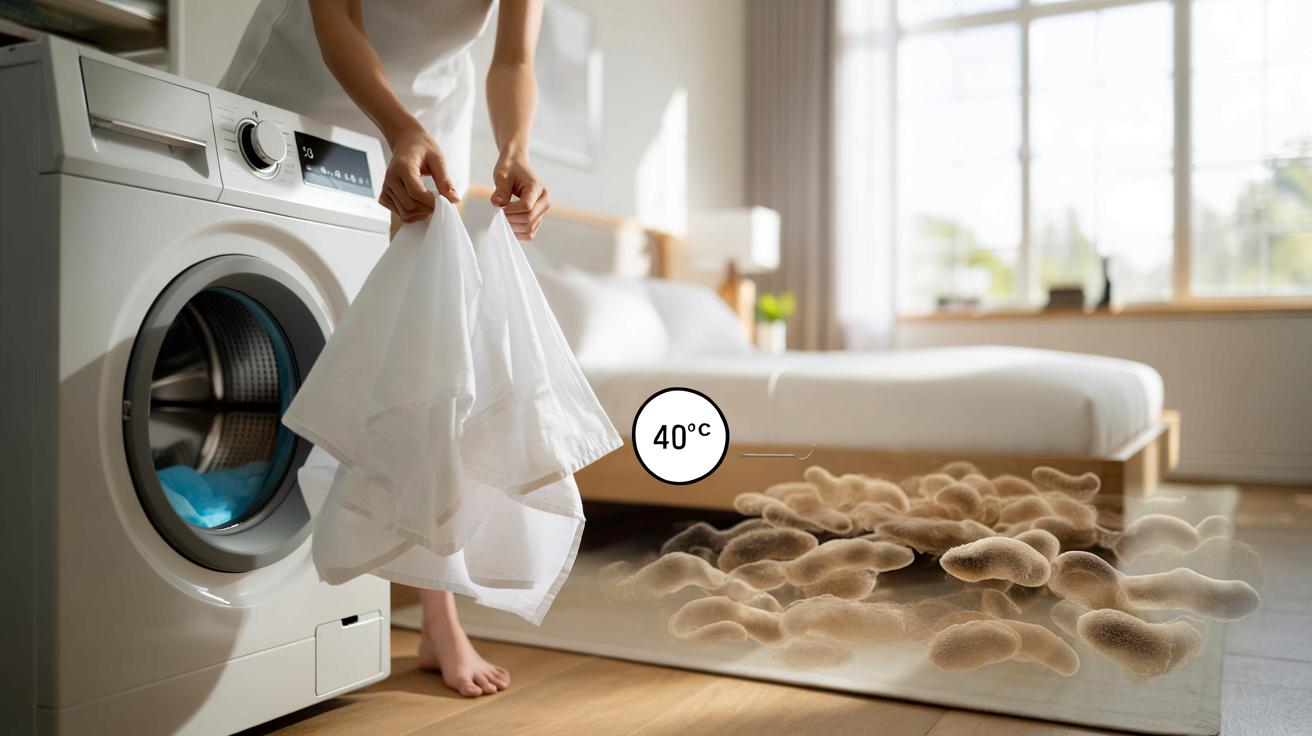 Przestań prać pościel w 40 stopniach. Bakteriolodzy mówią jasno
