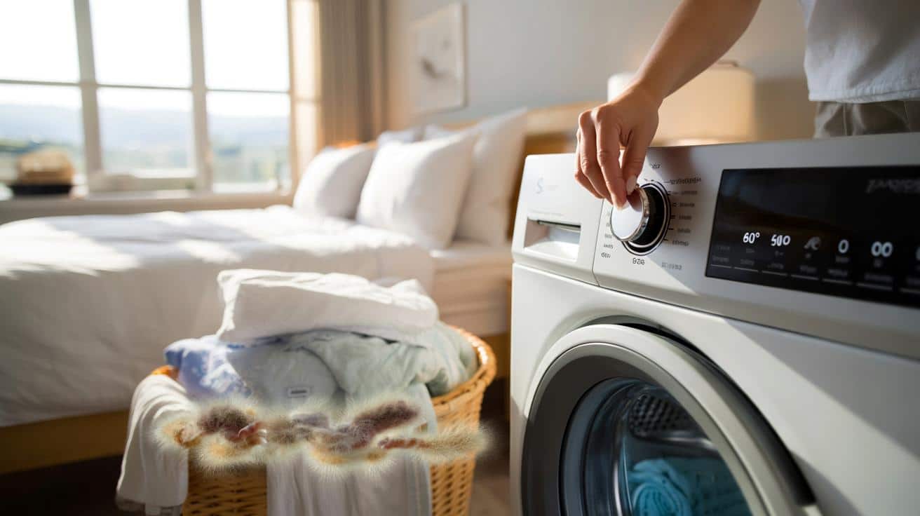 Przestań prać pościel w 40 stopniach. Bakteriolodzy mają inne zalecenia