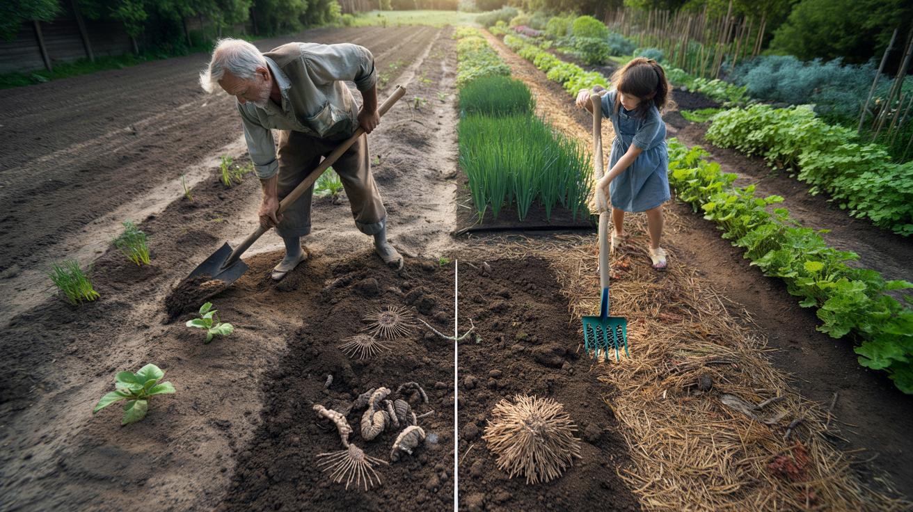 Przestań przekopywać ogródek. Ten stary nawyk bardziej szkodzi niż pomaga