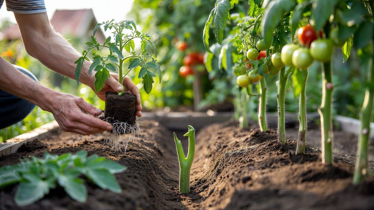 Przestań sadzić pomidory pionowo. Ten trik z grządką zmienia wszystko