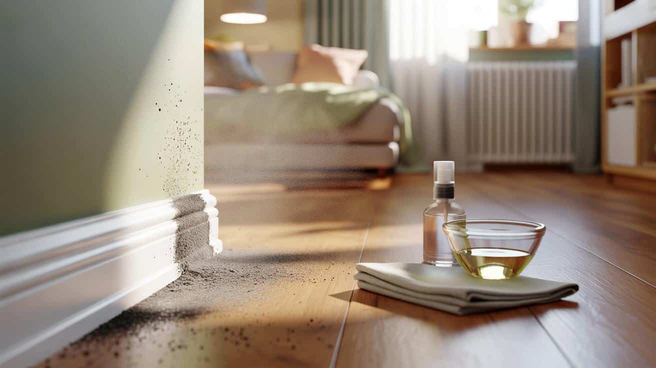 Przestań ścierać kurz z listew co chwila. Ten kuchenny składnik działa tygodniami