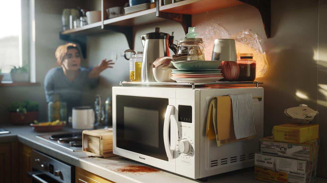 Przestań stawiać cokolwiek na mikrofalówce. Eksperci ostrzegają