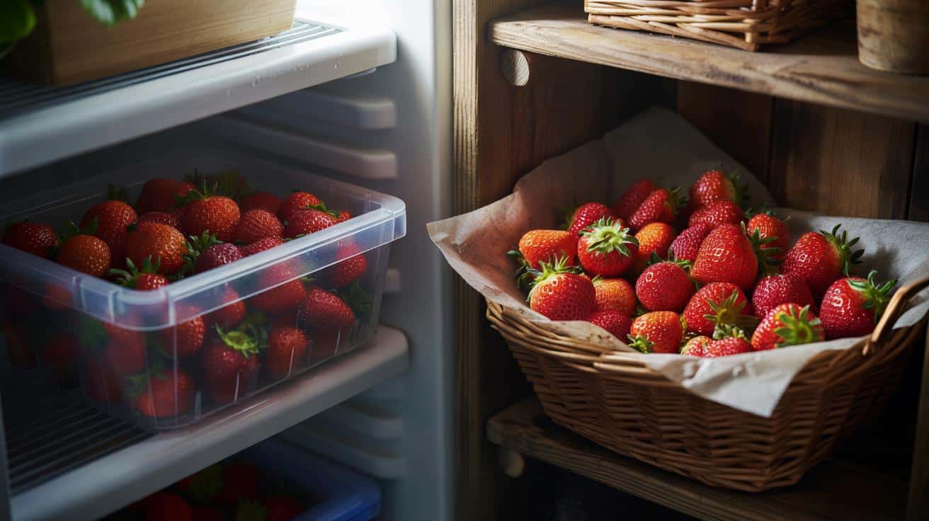 Przestań trzymać truskawki w lodówce. Tu będą świeże nawet 5 dni