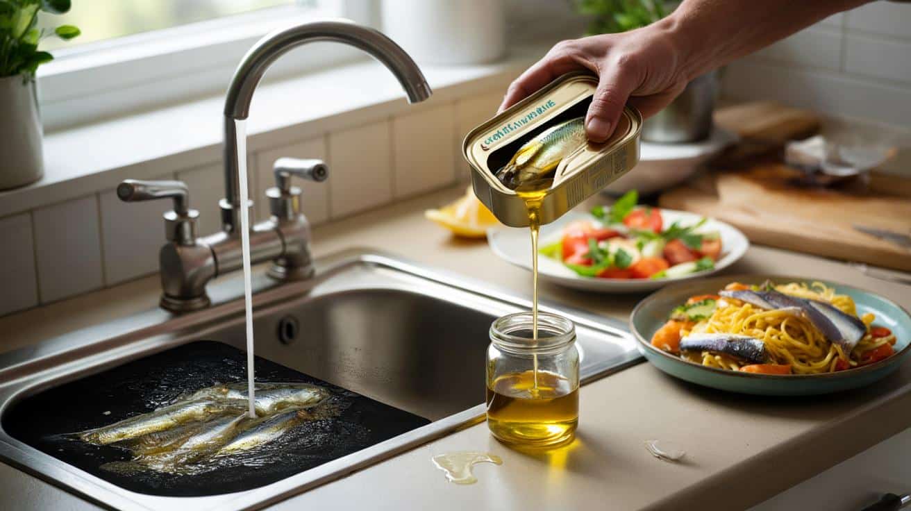 Przestań wylewać olej z sardynek do zlewu. Zmienisz zdanie po tym tekście