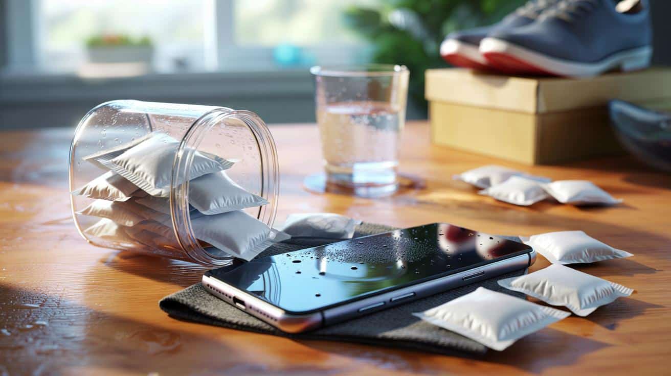 Przestań wyrzucać te białe saszetki! Mogą uratować twój zalany telefon