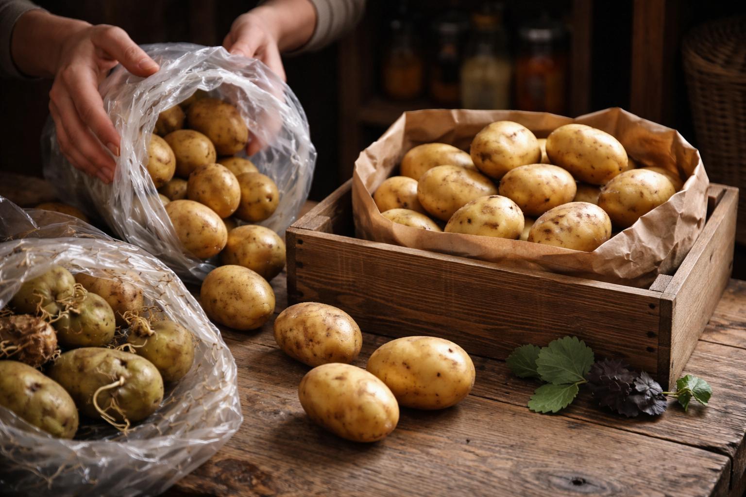 Przestań wyrzucać ziemniaki: prosty trik, który wydłuża ich świeżość z dni do tygodni