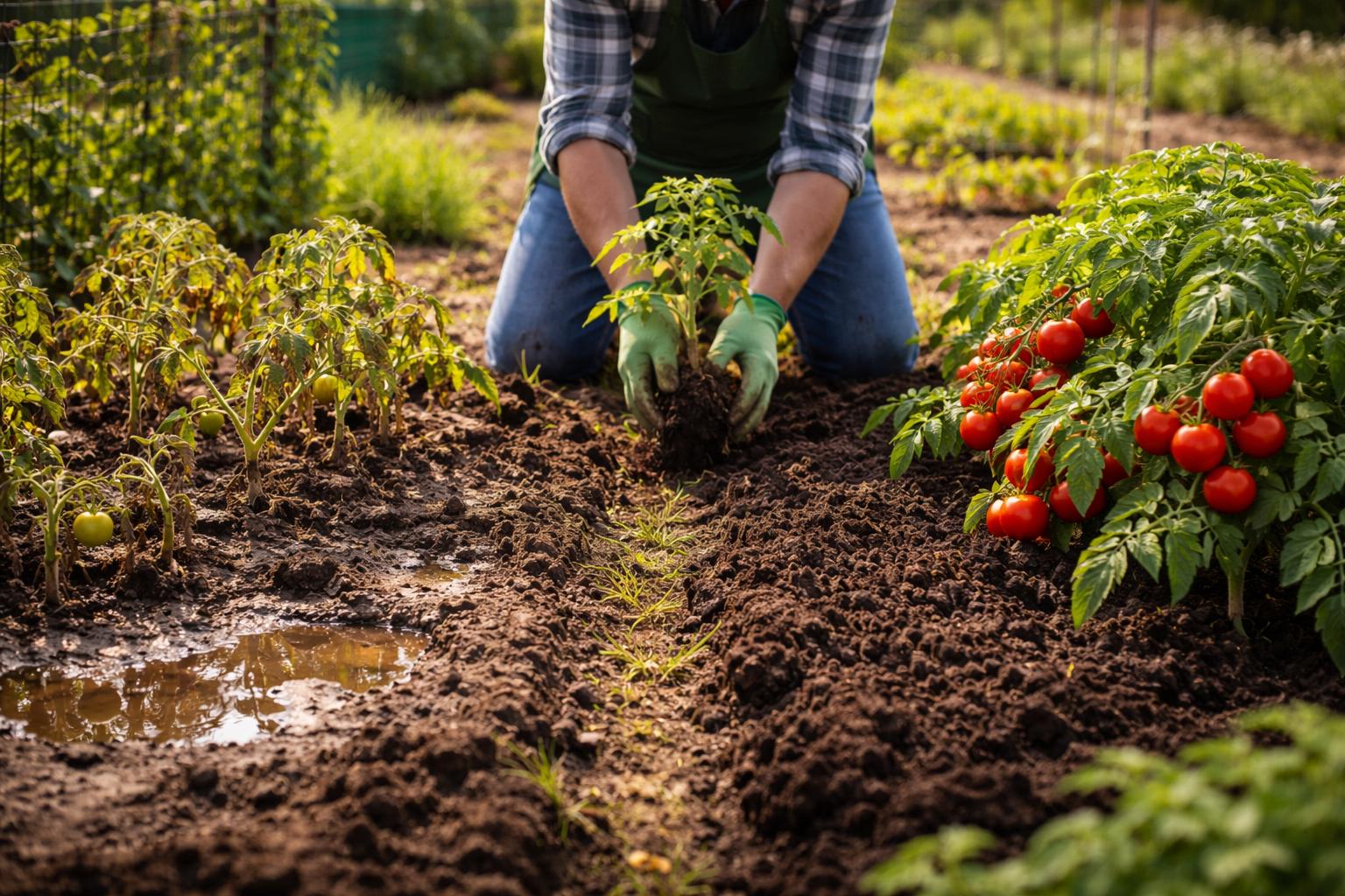 Przestaw pomidory w inne miejsce, a plony nagle odżyją