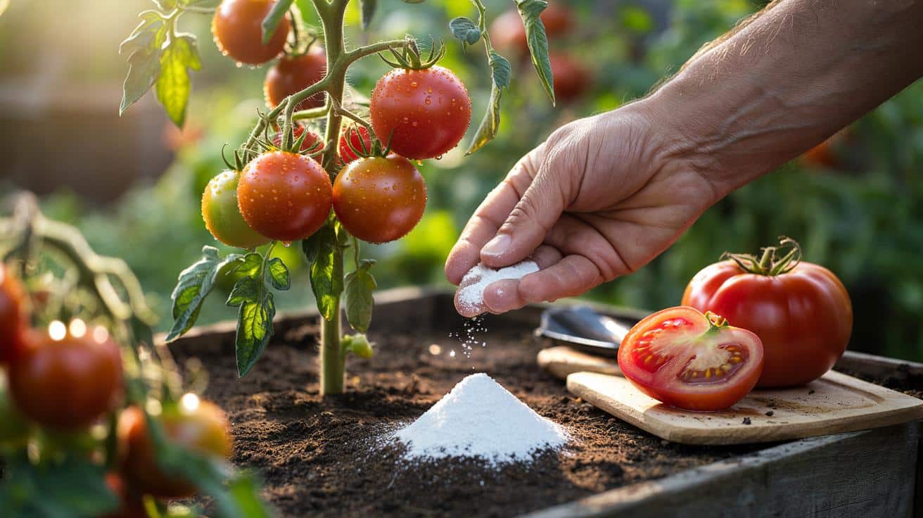 Przesyp swoje pomidory tą prostą kuchenną przyprawą, a staną się słodsze