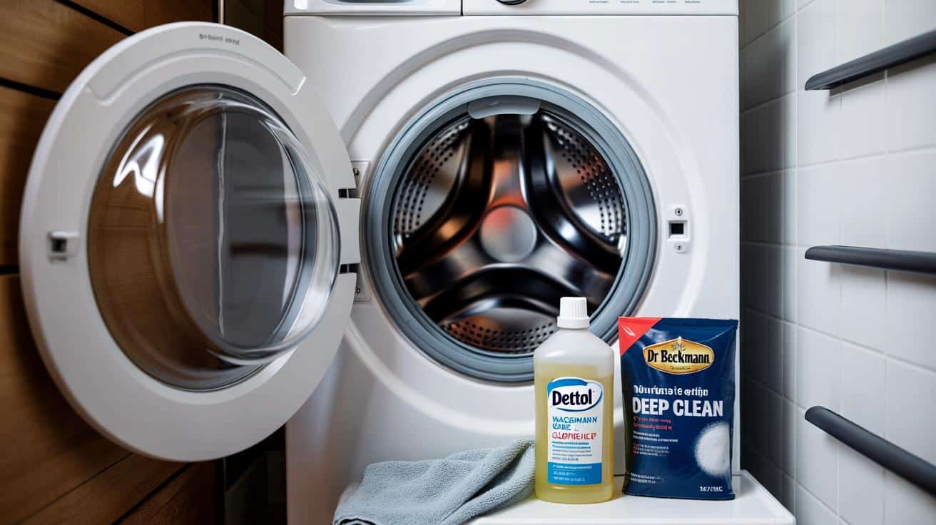 Przetestowaliśmy Dettol i Dr Beckmann w brudnej pralce. Wynik zaskakuje