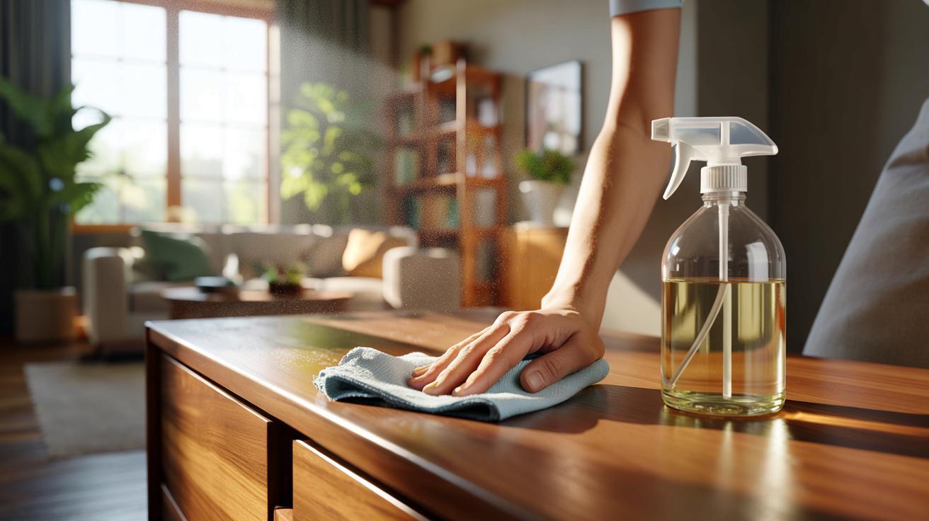 Przetrzyj meble tą miksturą, a kurz zniknie na całe tygodnie