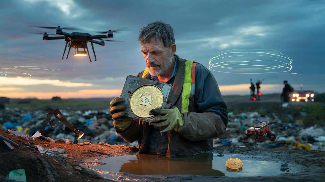 Przez 12 lat szukał dysku z Bitcoinami wartymi fortunę. Teraz trafi na ekran