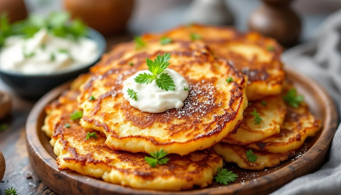 Przez 30 dni testowałem ten przepis, placki ziemniaczane idealnie chrupiące