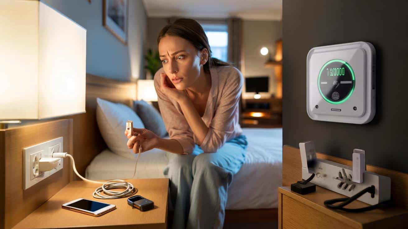 Przez przypadek odłączyła jeden kabel. Rachunek za prąd nagle spadł