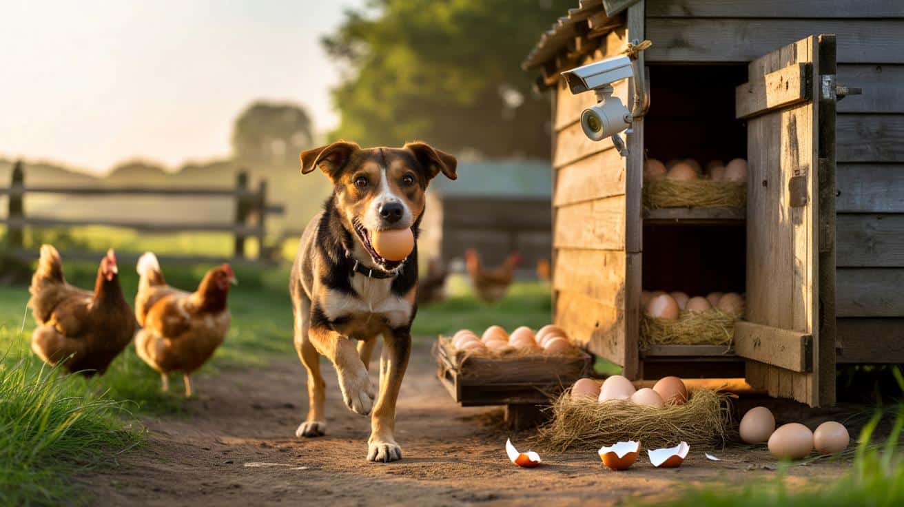 Przez tygodnie obwiniali lisy o kradzież jaj. Kamera ujawniła zupełnie innego złodzieja