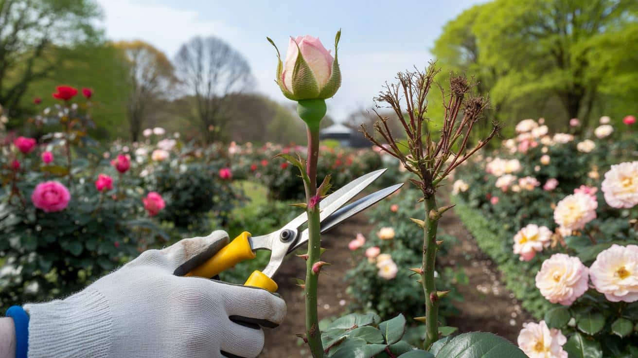 Przycinanie róż w marcu: jeden błąd, przez który tracisz kwiaty
