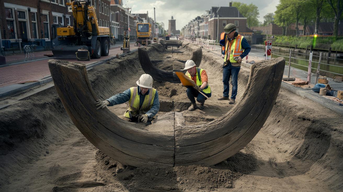 Przypadkowe znalezisko pod ulicą w Holandii może zmienić historię handlu w średniowieczu