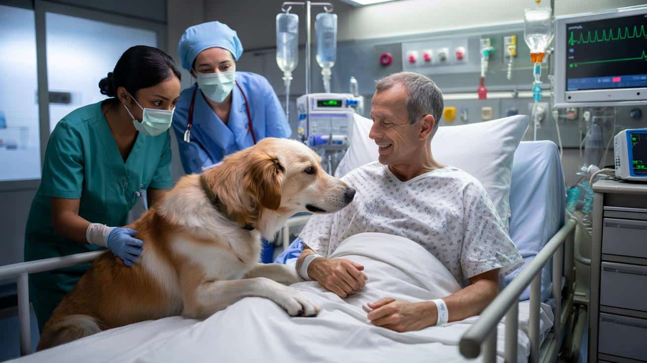 Psy w oddziale intensywnej terapii? Francuskie szpitale testują nową metodę wsparcia