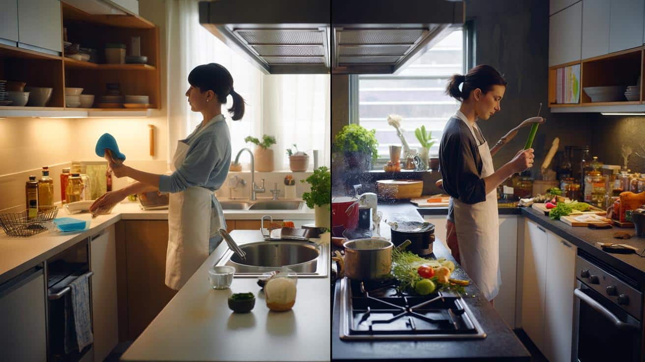 Psycholog tłumaczy: to, jak sprzątasz w kuchni, zdradza twoją osobowość