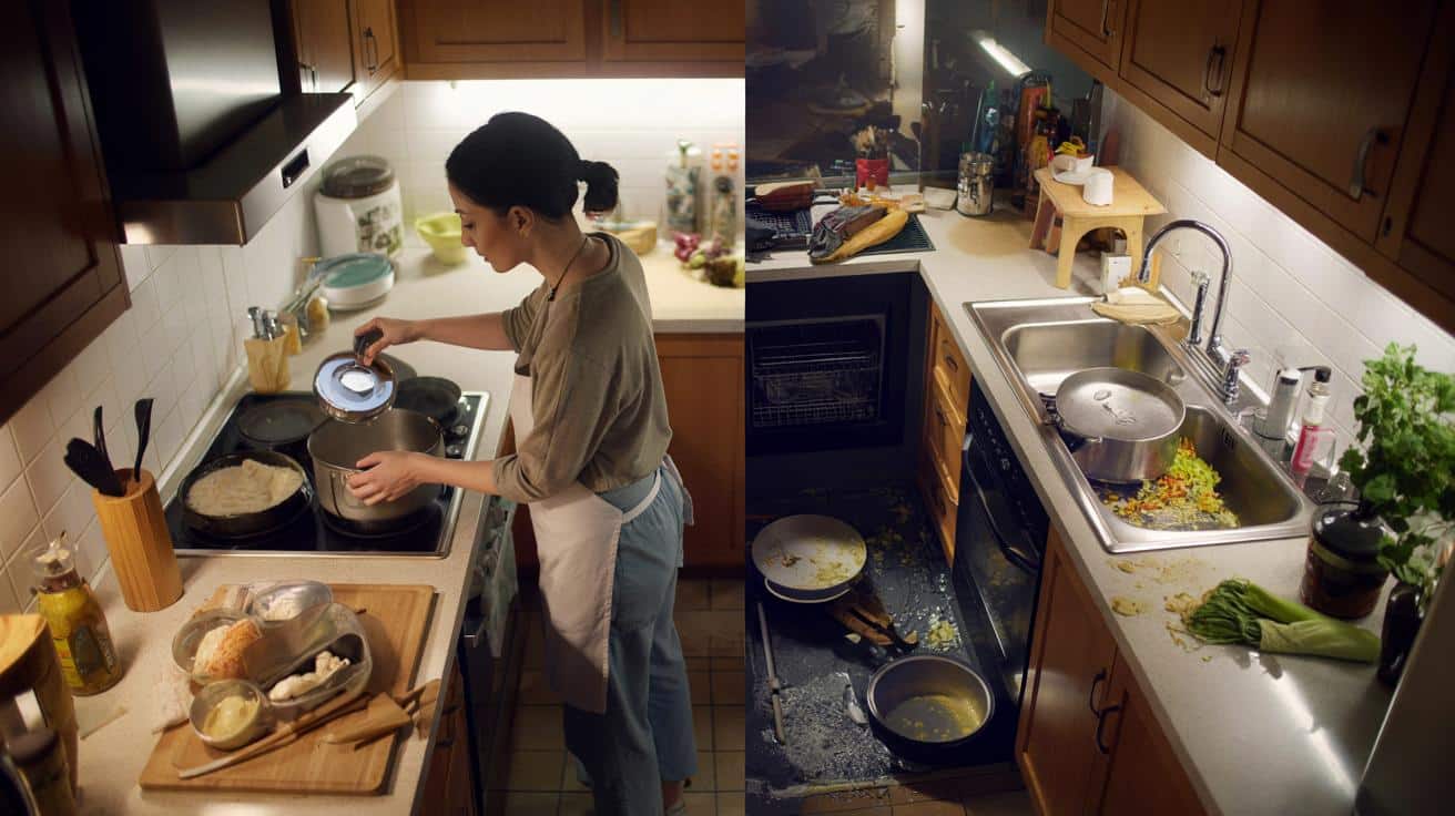 Psycholog zdradza: to, jak sprzątasz podczas gotowania, mówi o tobie więcej niż myślisz