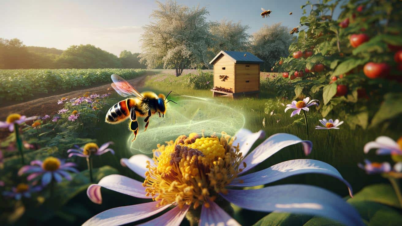 Pszczoły ratuje pyłek? Naukowcy znaleźli naturalną „tarczę” dla uli i plonów