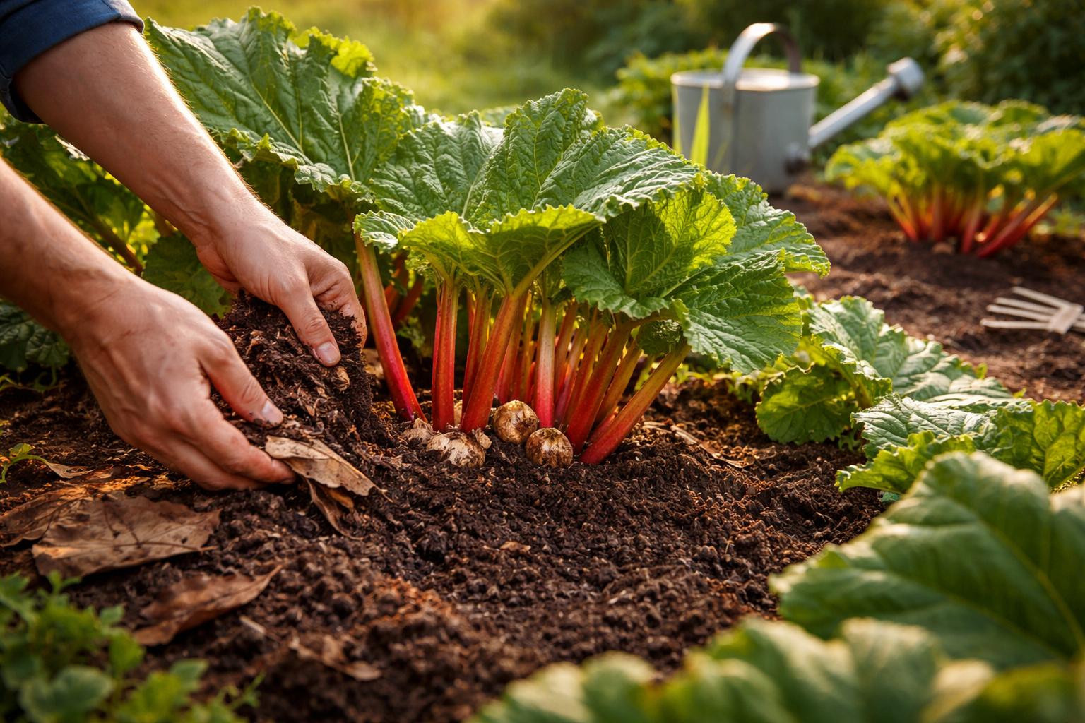 Rabarbar jak z obrazka: 3 wiosenne triki na potężne zbiory latem
