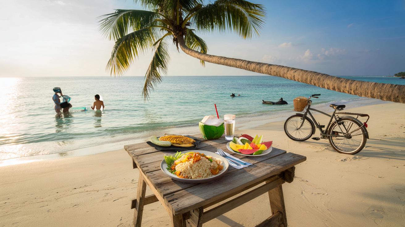 Rajska indonezyjska wyspa: morze jak w wannie i obiady za mniej niż 10 zł